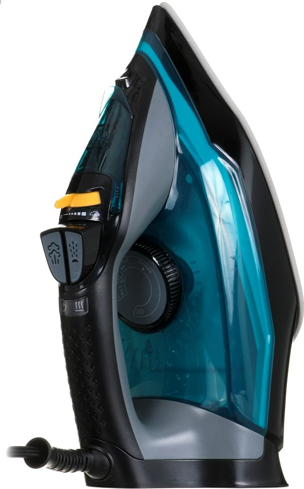 Hekur për hekurosje Adler AD 5032, 2400 W, i zi/kaltër