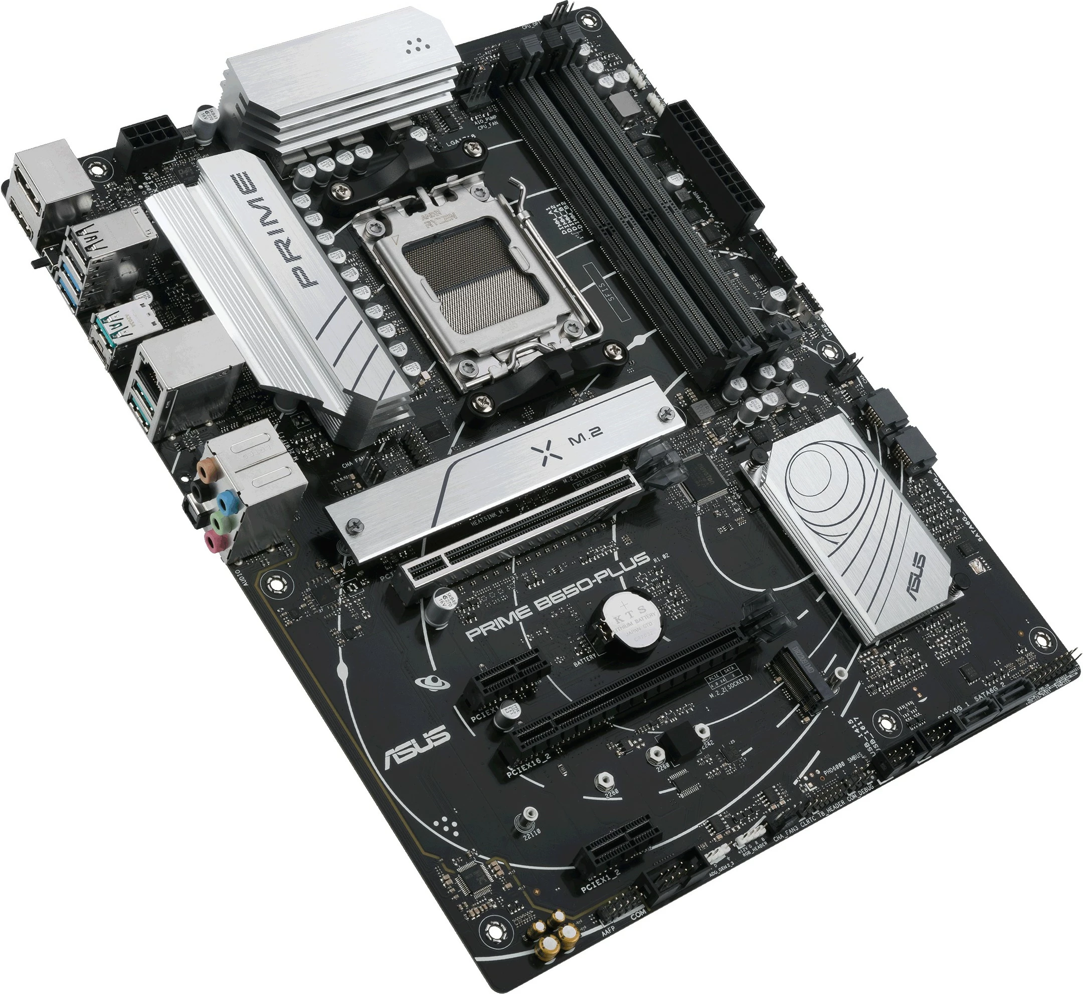 Pllakë amë ASUS PRIME B650-PLUS-CSM, AMD, Socket AM5, DDR5, 128 GB, e zezë