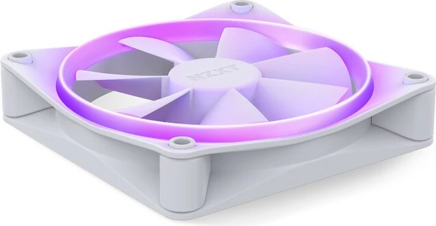 Ventilator RGB për kasë NZXT F120, 120mm, i bardhë