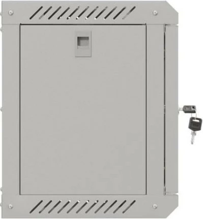 Kasë rrjeti Lanberg WF11-3306-10S, 6U, 10", xham, gri, montim në mur