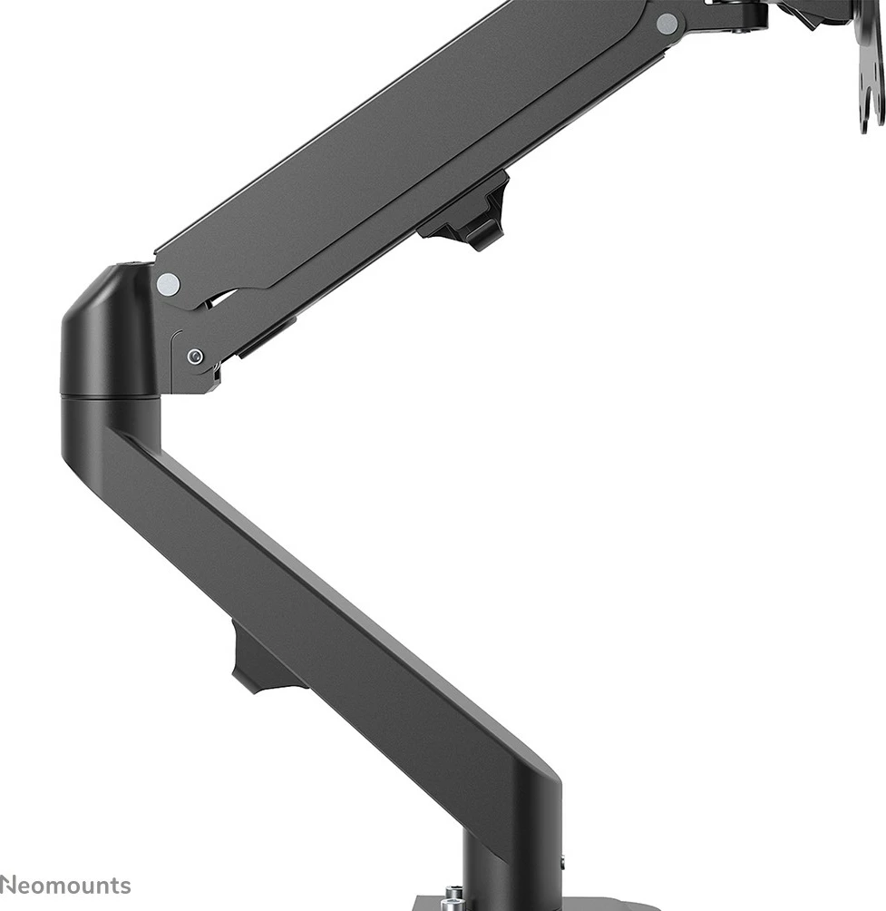 Krah monitori Neomounts DS70-700BL1, gas spring, 17-27 inç, clamp, i zi