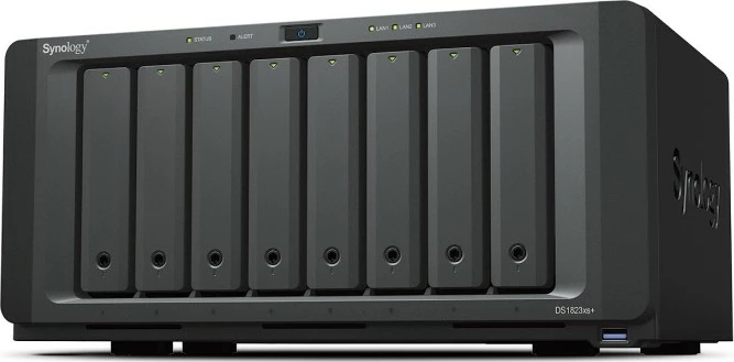 NAS Synology DiskStation DS1823XS+, Tower, AMD Ryzen, 8 GB, 144 TB