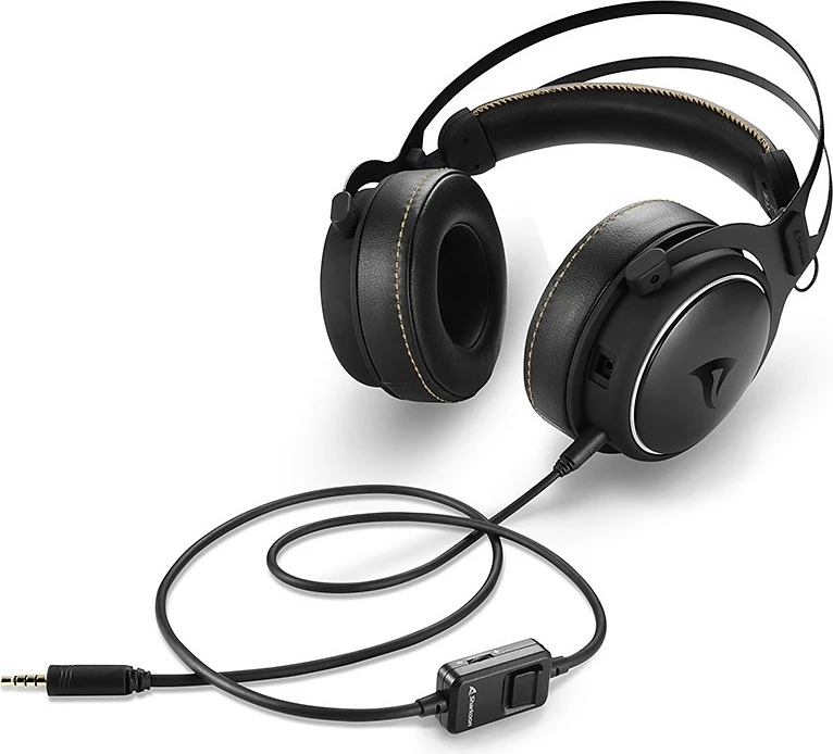 Headset Sharkoon SKILLER SGH50, Gaming, 10 - 40000 Hz, 342 g, E zezë