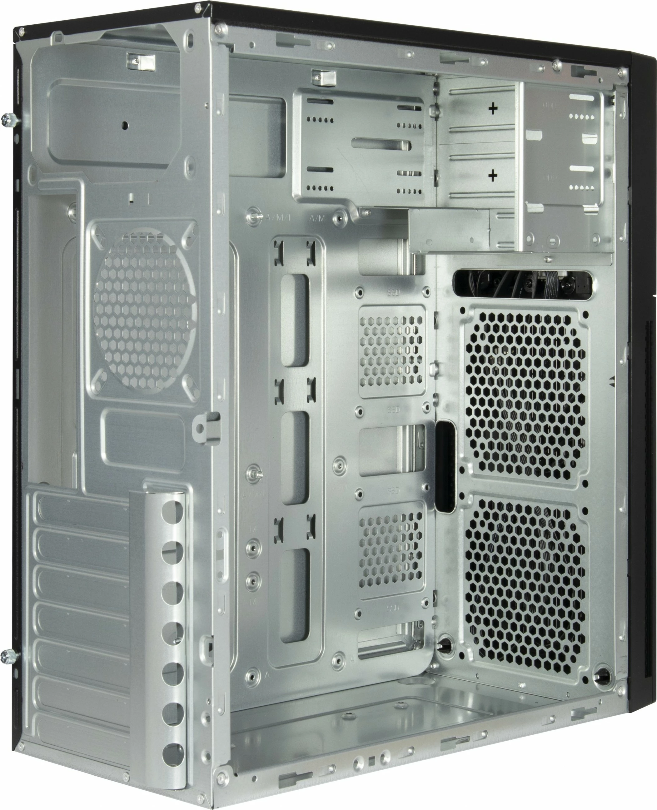 Kasë Inter-Tech IT-2815 Linear Midi Tower, ATX, e zezë