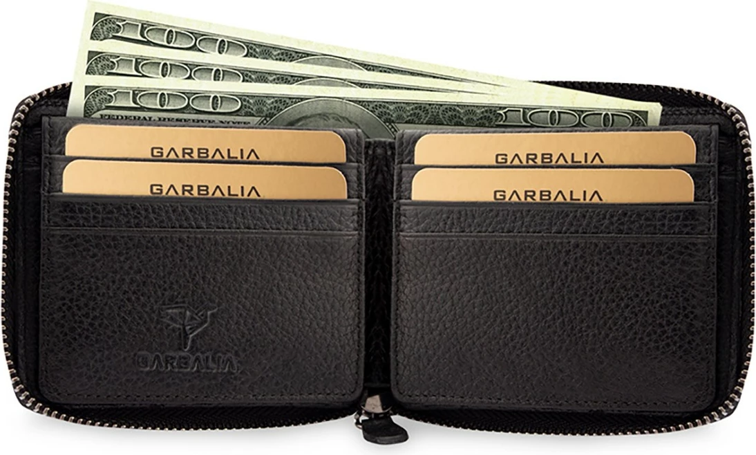 Portofol unisex Zoozie Bags, Carole, ngjyrë e zezë