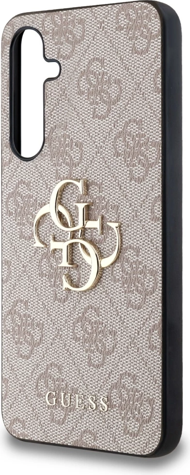 Mbështjellës Guess 4G Big Metal Logo për Samsung Galaxy A35, Rozë