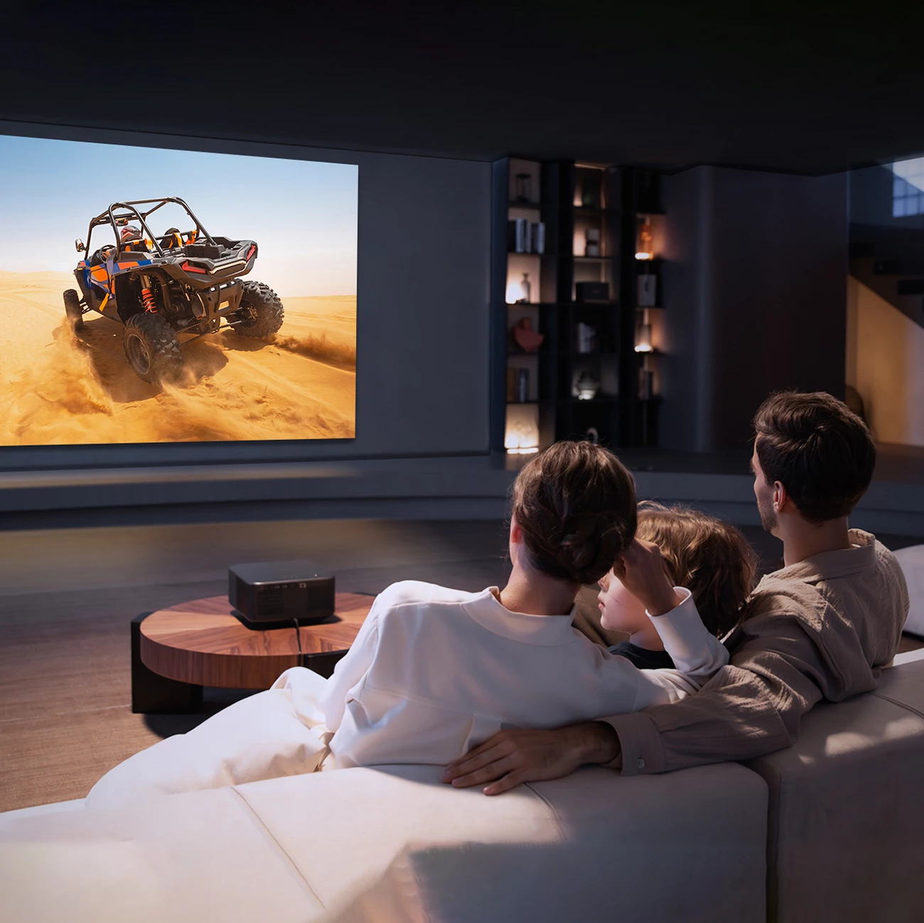 Projektor multimedial Yaber K3, FullHD 1080p, JBL 15W, Google TV, i zi