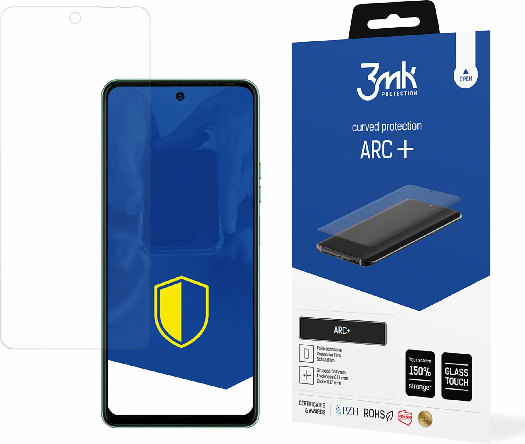 Folje mbrojtëse për ekran, 3mk ARC+, për Tecno Pova 6 Neo