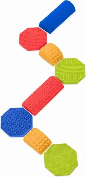 Set sensory Tullo, 8 pjesë, ngjyra të përziera