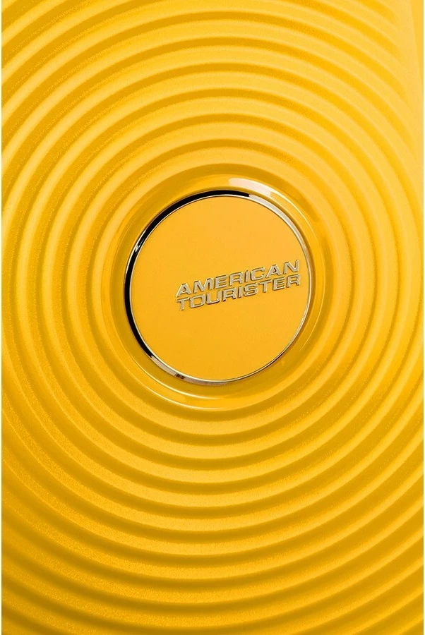 Valixhe American Tourister Soundbox EXP, e verdhë