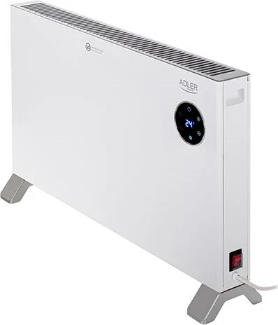 Ngrohës konvektor Adler AD 7752 LCD me telekomandë, Bardhë