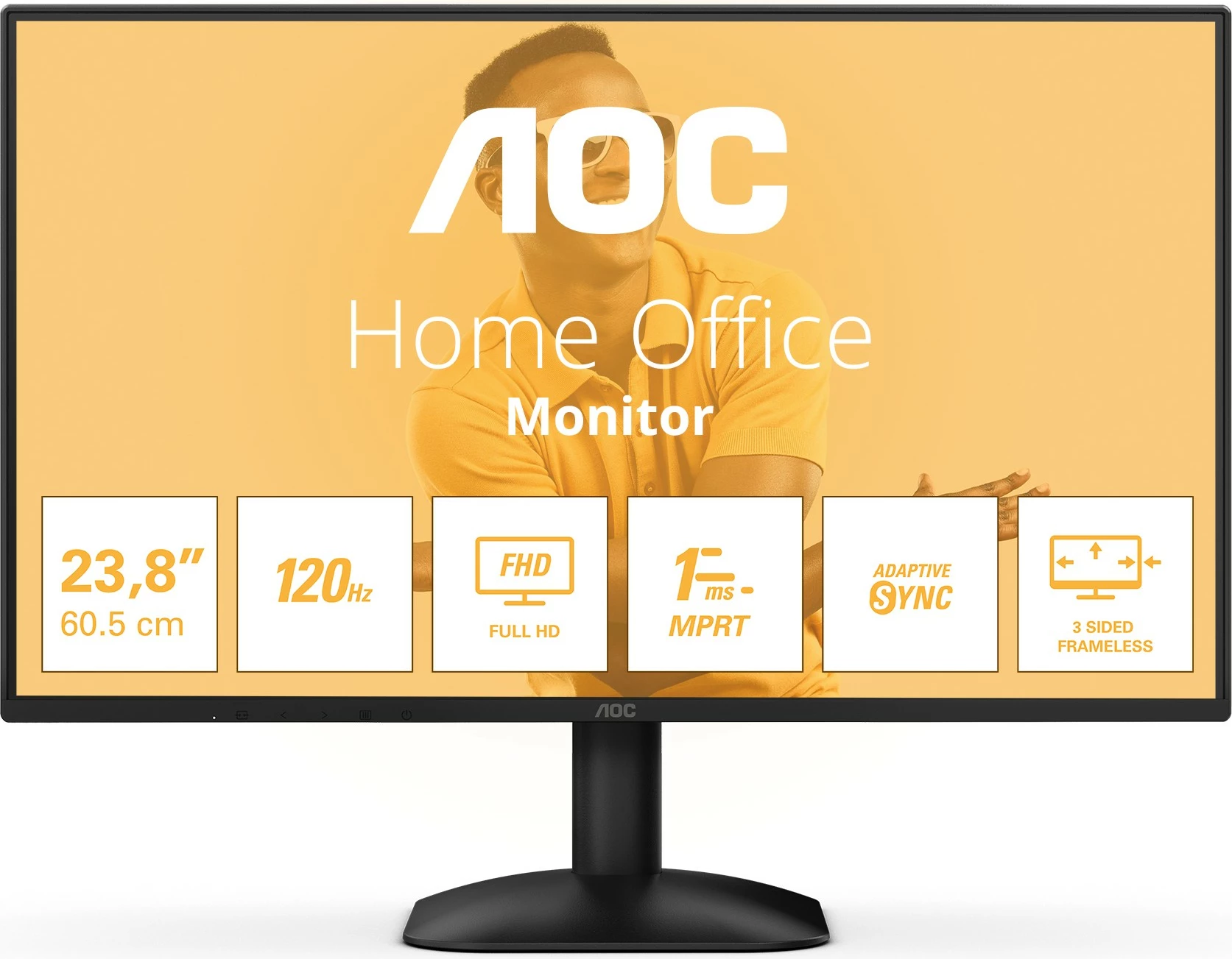 Monitor AOC 24B31H 23.8 inç Full HD IPS, 120Hz, i zi