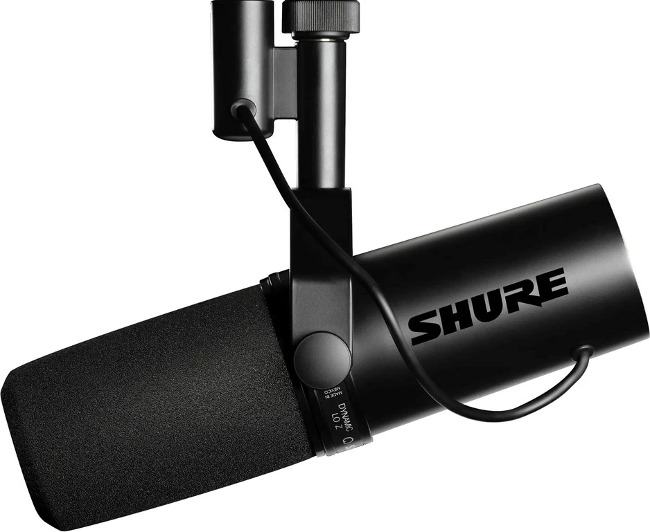 Mikrofon dinamik Shure SM7dB, i zi