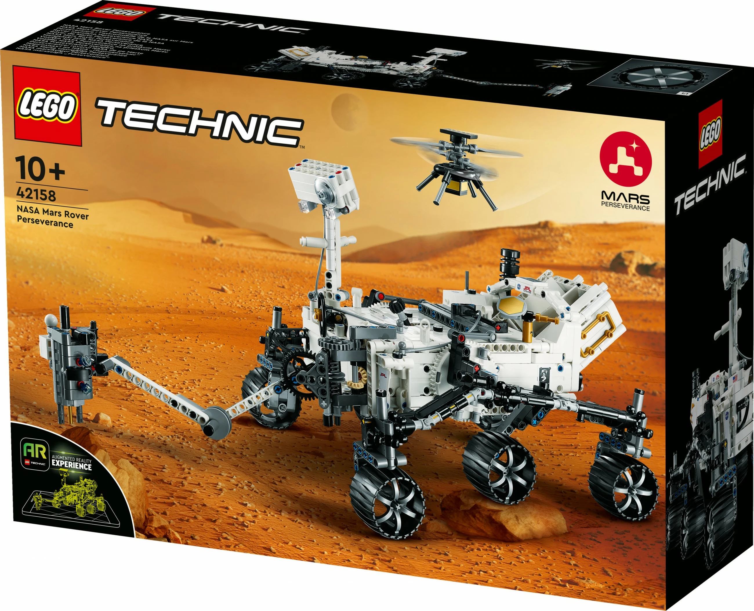 Set ndërtimi LEGO Technic NASA Mars Rover Perseverance 42158, 1132 pjesë, multikolor