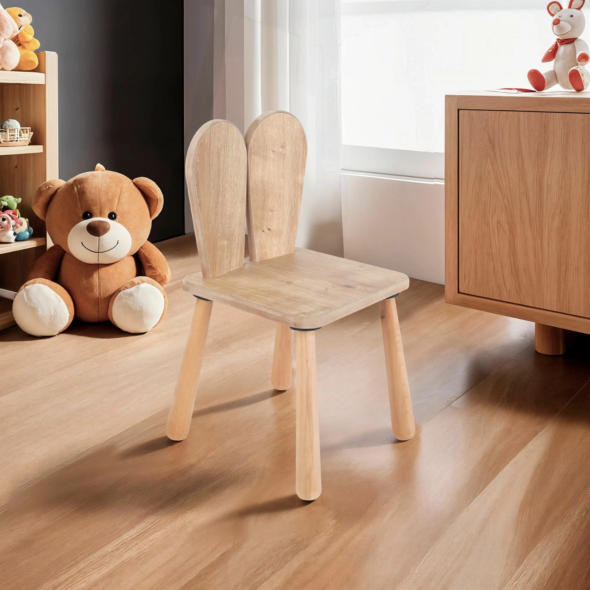 Karrige për fëmijë Skye Decor, ngjyrë lisi, BLTYZ-AKTV045