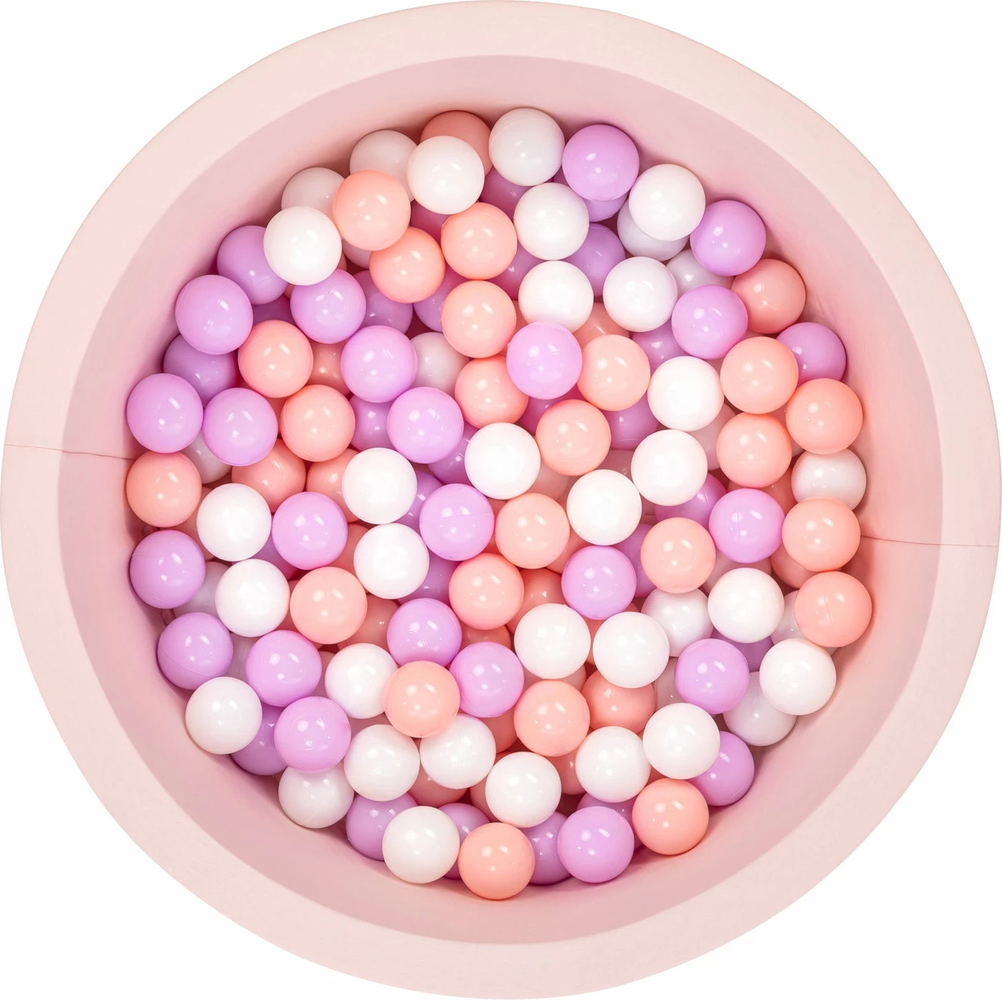 Pishinë me topa për fëmijë, ngjyrë rozë, Bubble Pops v3