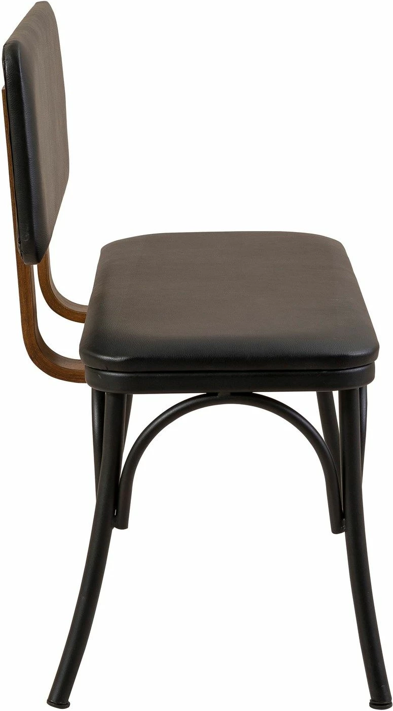 Set tavoline e zgjatshme me karrige (4 copë), Hanah Home, Oliver, açl.barok-black V2