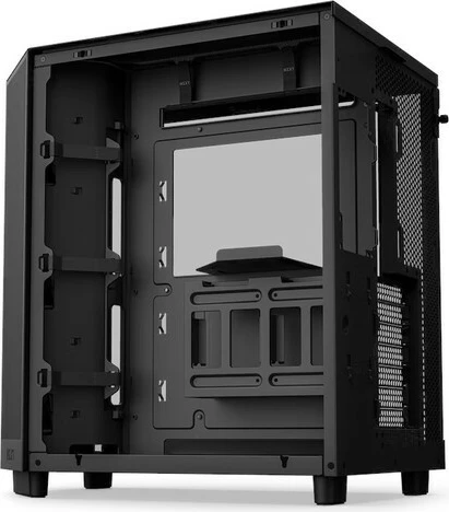 Kasë NZXT H6 Flow RGB, Midi Tower, ARGB, Xham i temperuar, E zezë