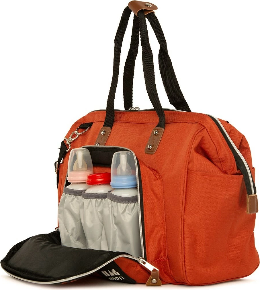 Çantë për pelena, ngjyrë e kuqe 'Tile', Zoozie Bags, 2154 - 83275