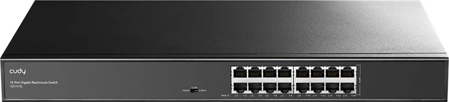 Switch CUDY GS1016L, 16 porta, Gigabit, Metal, i zi