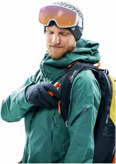 Çantë shpine Deuter për meshkuj dhe femra, turmeric/black