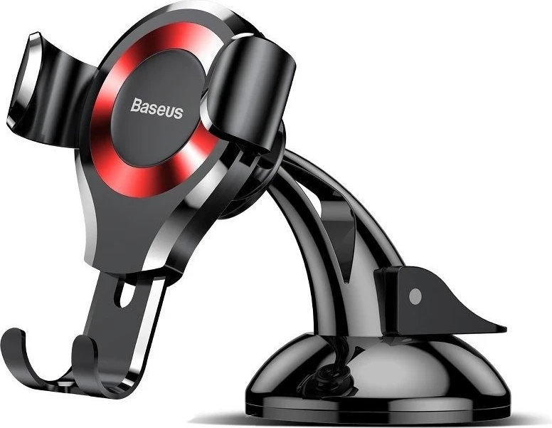 Mbajtës celulari për makinë Baseus, i zi / i kuq