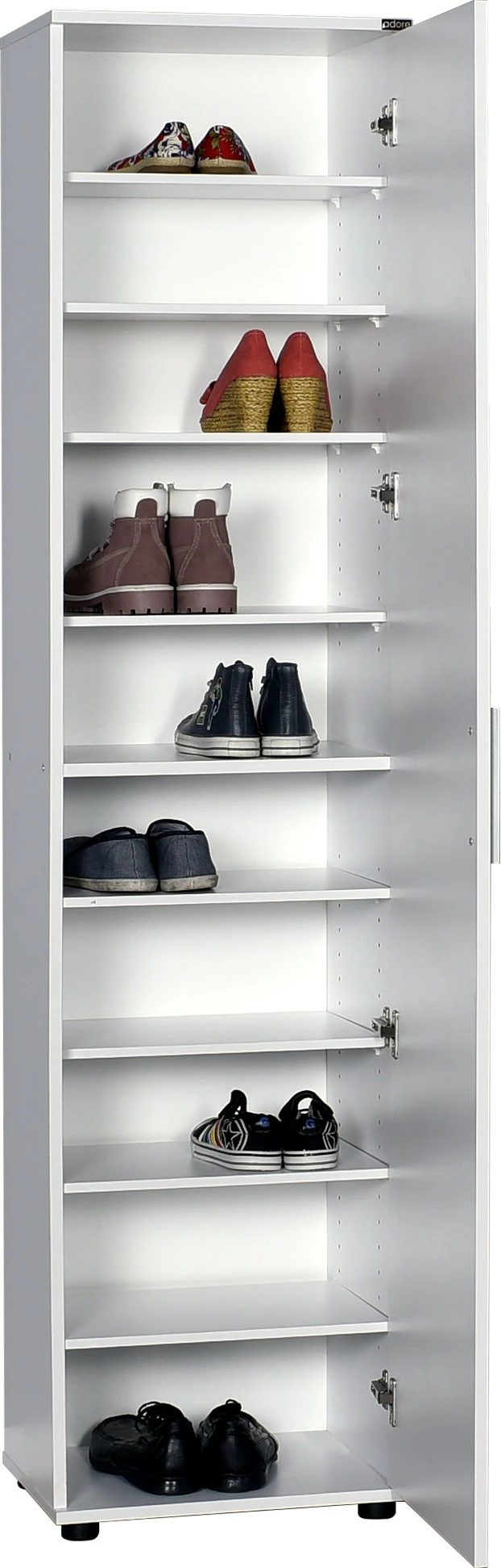 Dollap për këpucë Hanah Home, SHC-510-BB-1, ngjyrë e bardhë