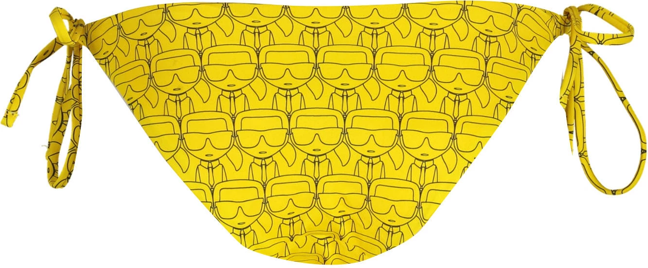 Të poshtme noti femra KARL LAGERFELD BEACHWEAR, të verdha