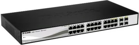 Switch D-Link DGS-1210-26, Managed, L2, Gigabit Ethernet, Rack mounting, 1U