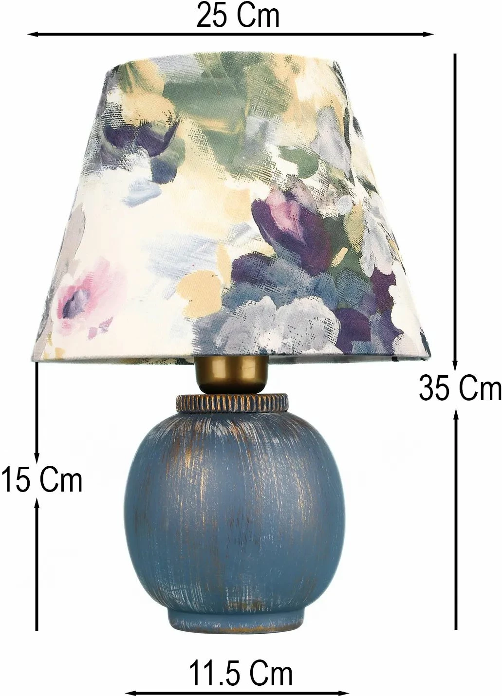 Llambë tavoline Opviq, ngjyrë blu e errët, BK064