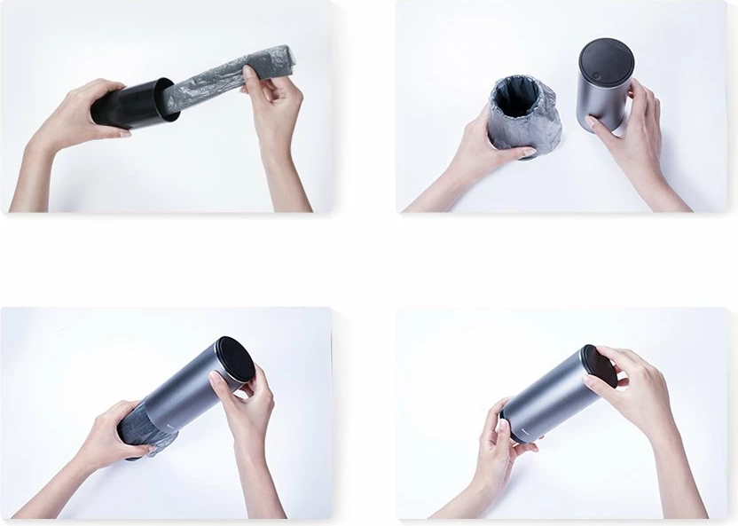 Kosh mini për mbeturina Baseus CRLJT-01, për veturë, i zi