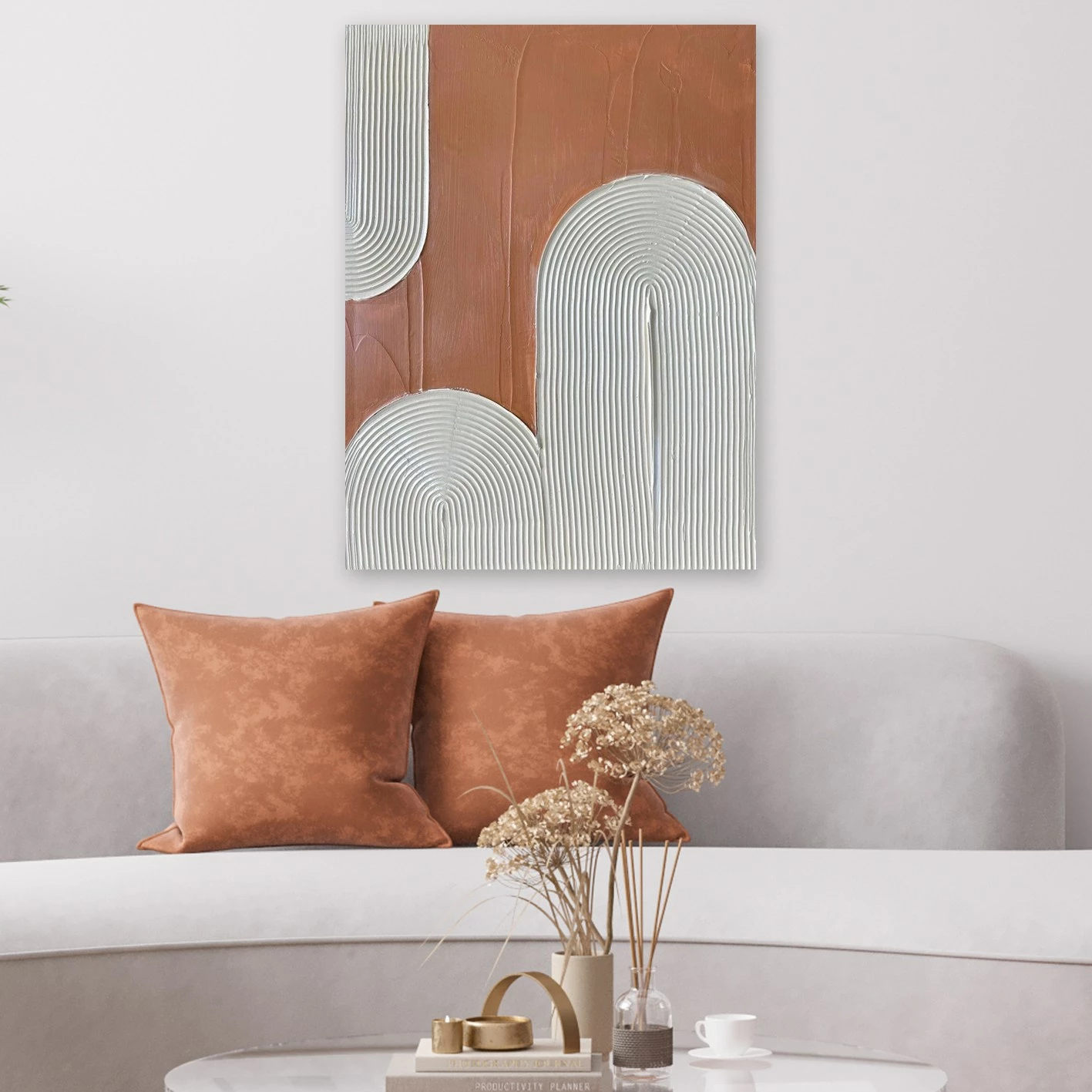 Pikturë dekorative 3D në kanavacë, Wallity, RFB7_5070, shumëngjyrëshe, 50x70cm