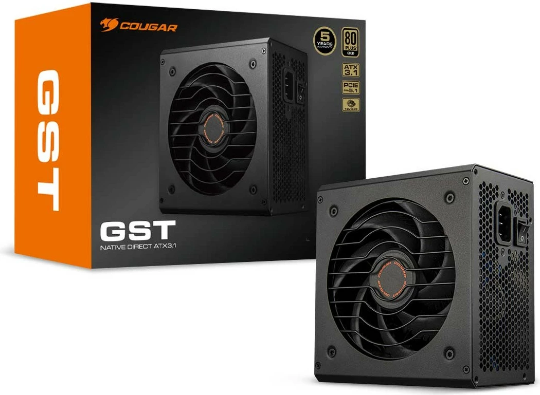 Furnizues energjie Cougar GST 750W, ATX 3.1, 80 Plus Gold, i zi