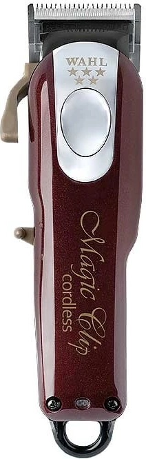 Makinë rroje flokësh Wahl Magic Clip, pa kabllo, e kuqe