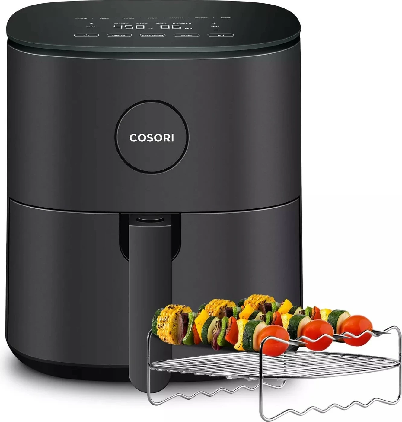 Fritezë me ajër Cosori CAF-L501-KEUE, 4.7L, 1500W, gri e errët