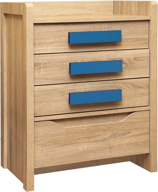 Sirtar për dhomë loje, Sonama-Blu, FH10217.02, 63x40x80 cm