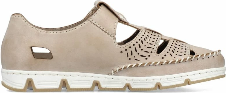 Këpucë për femra Rieker, të hapura me velkro