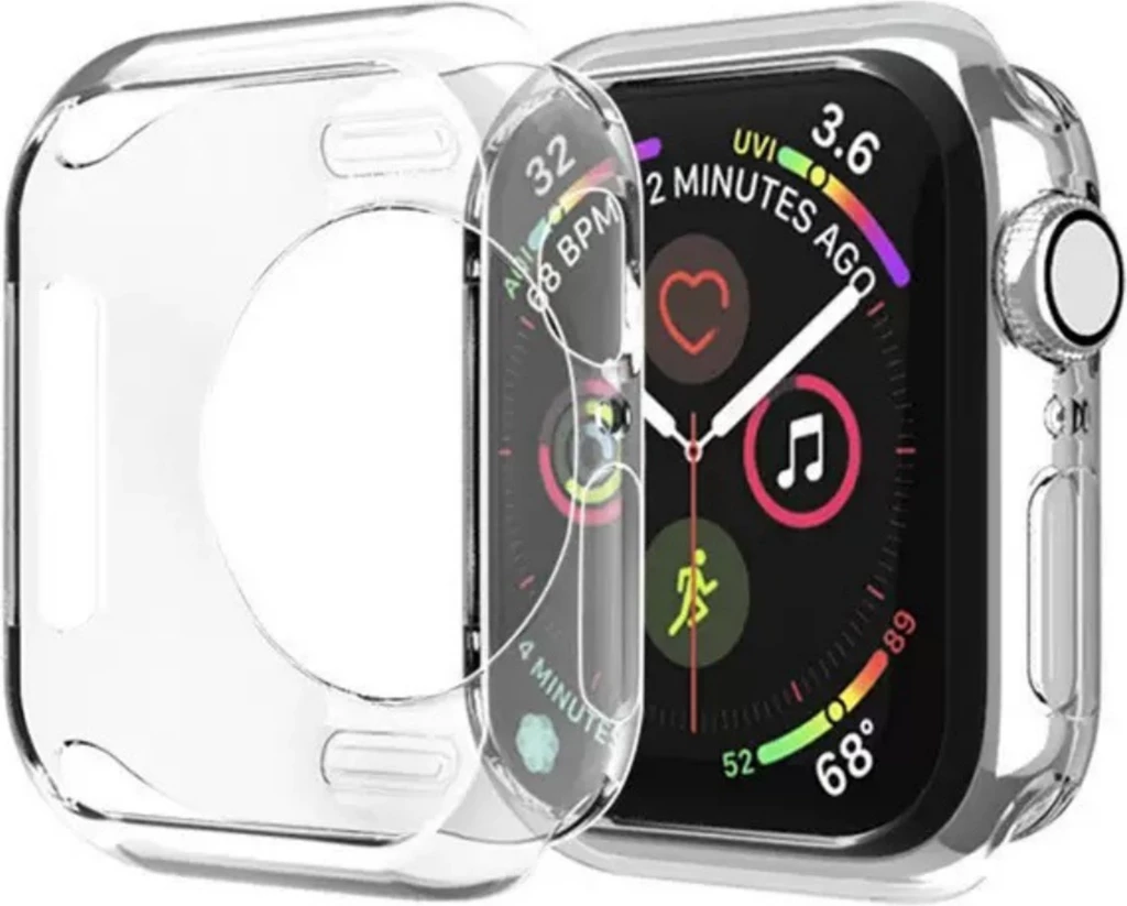 Mbështjellës Hurtel Ultra Clear për Apple Watch Series 10, 42mm, Transparent
