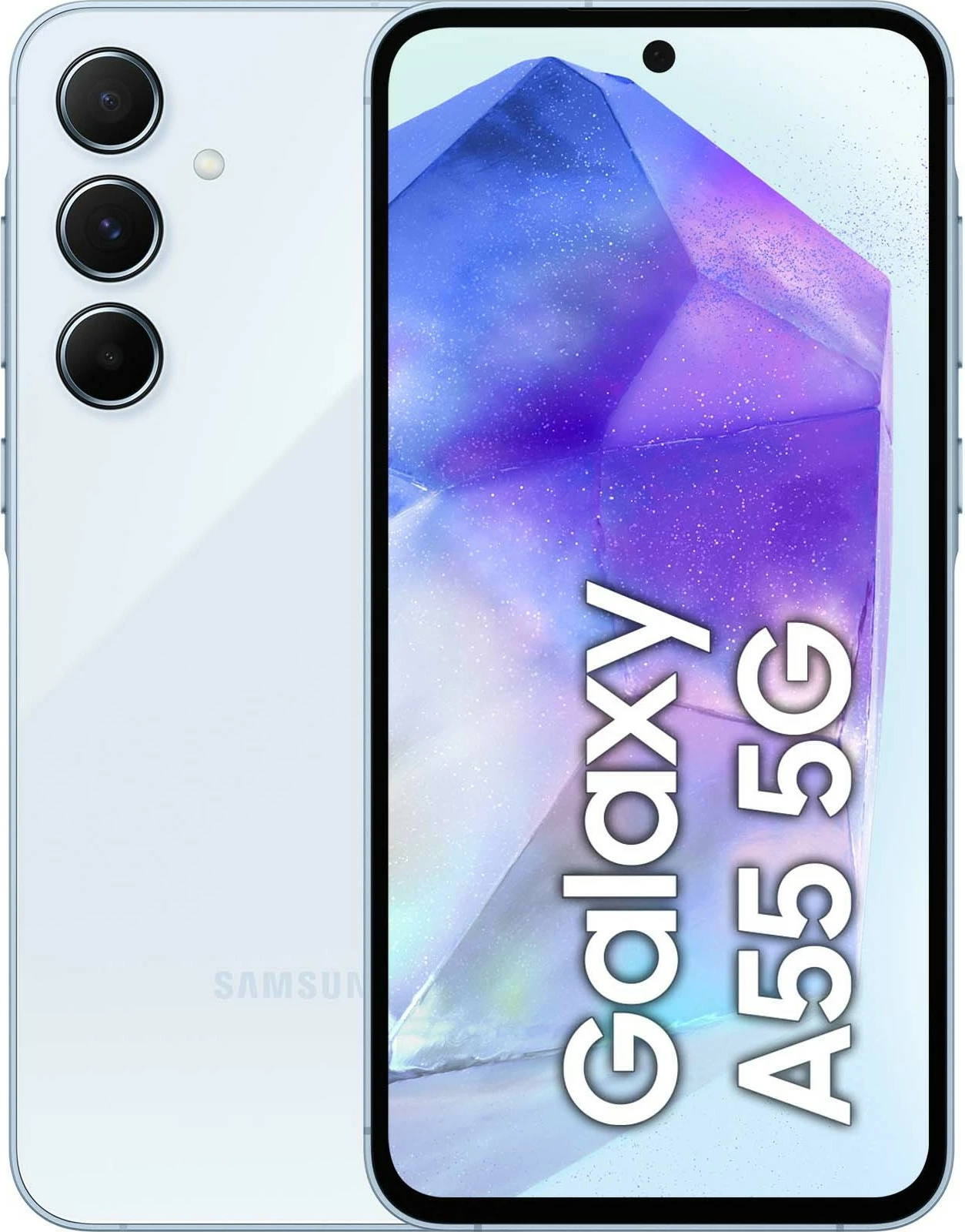 Celular Samsung Galaxy A55, 6.6", 8+256GB, DS, 5G, i kaltër