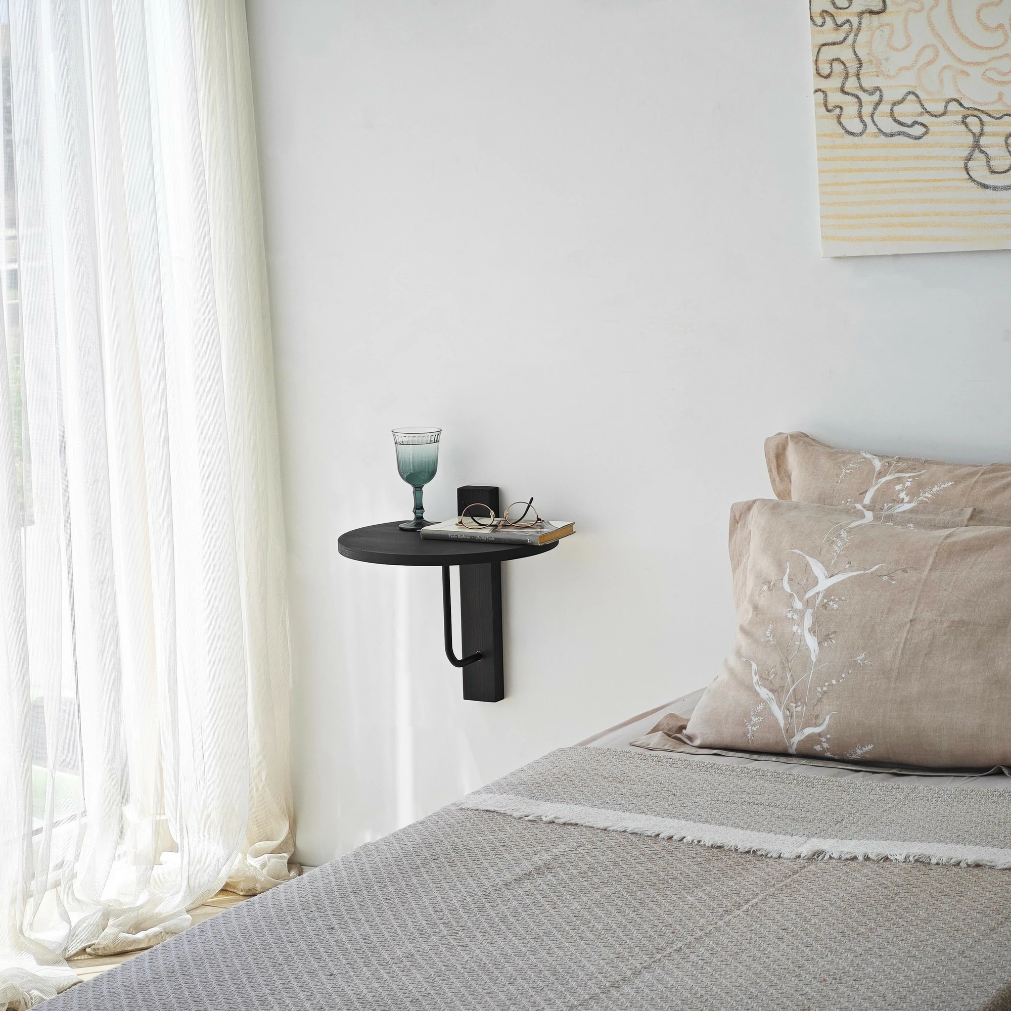 Raft muri Skye Decor, anthracite, i zi