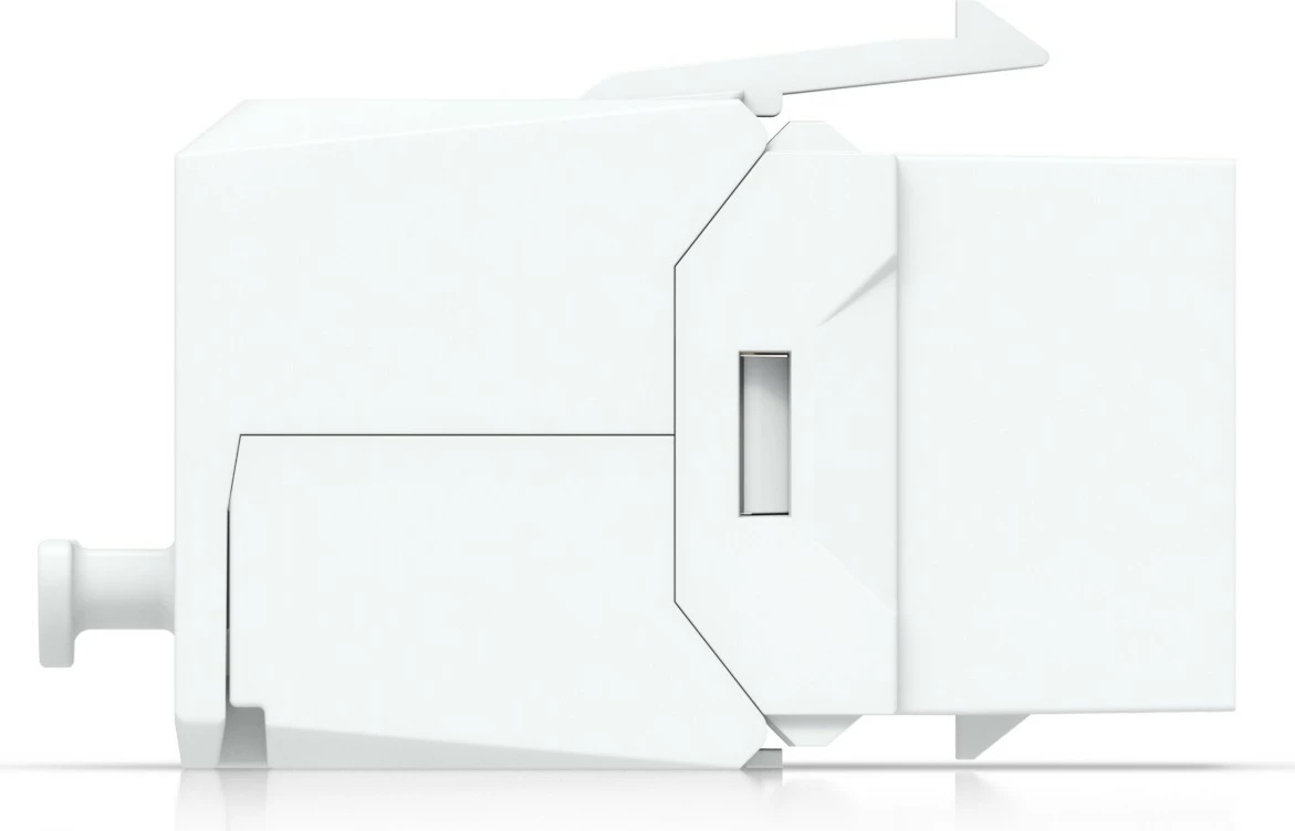Keystone jack Ubiquiti Cat6, 12 copë, i bardhë