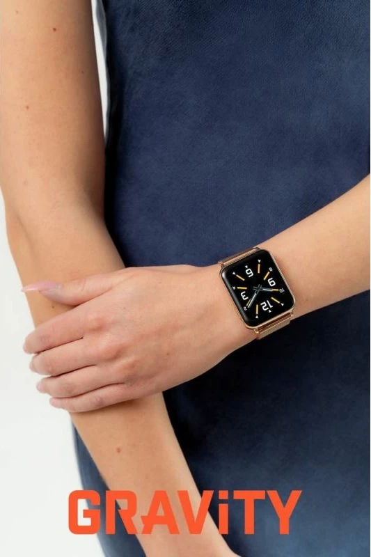 Smartwatch Gravity për femra, rozë