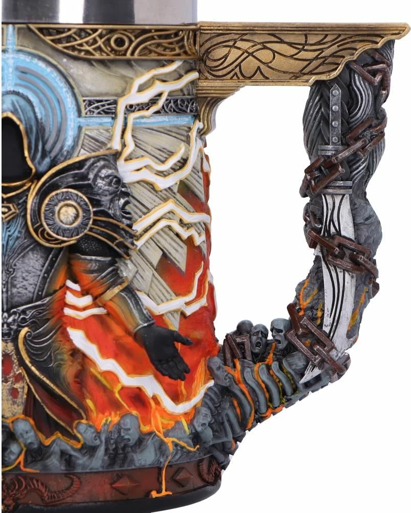 Filxhan koleksionist NEMESIS NOW Diablo IV Inarius, rezinë me liner çeliku inox i heqshëm, 15.5 cm, shumëngjyrësh