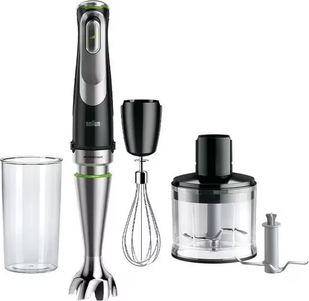 Blender dore Braun MultiQuick 9 MQ9135XI, 1200W, argjendtë