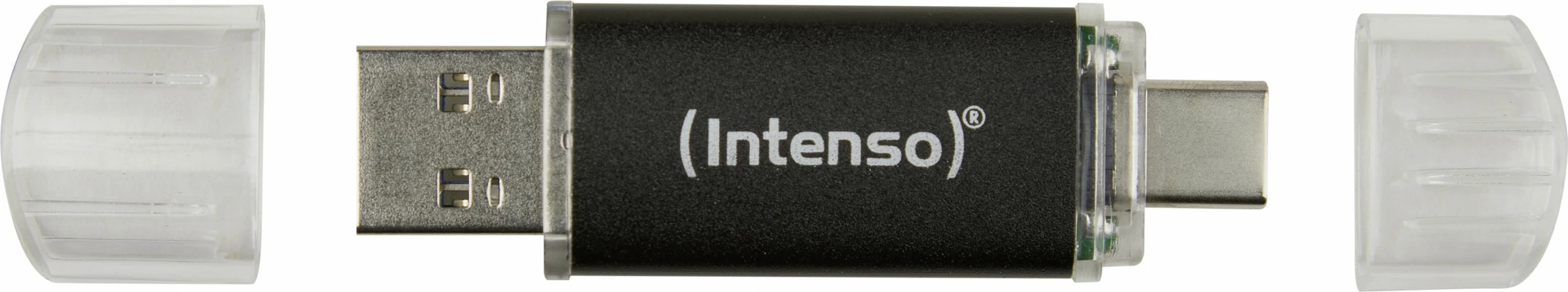 USB Intenso 128 GB, USB Type-A / USB Type-C, Anthracite