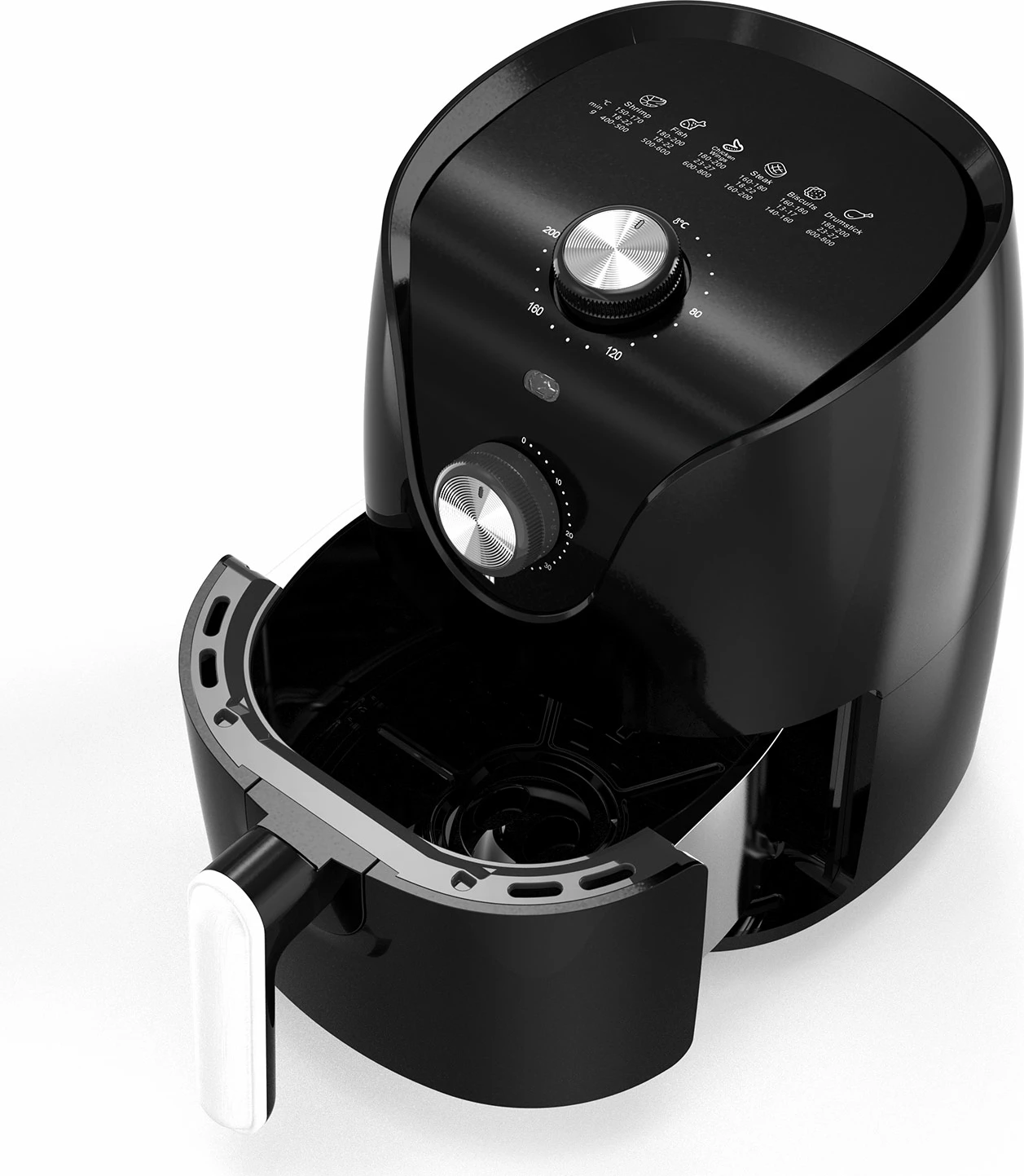 Fritezë me ajër Elit NutriFry AF2500 2.5L 1200W, e zezë