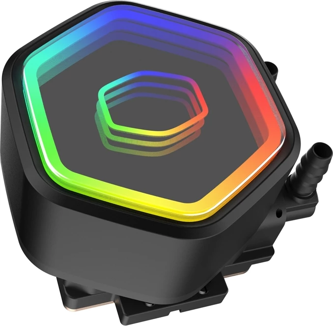 Ftohës me ujë Cooler Master MasterLiquid 360 Core II ARGB, i zi