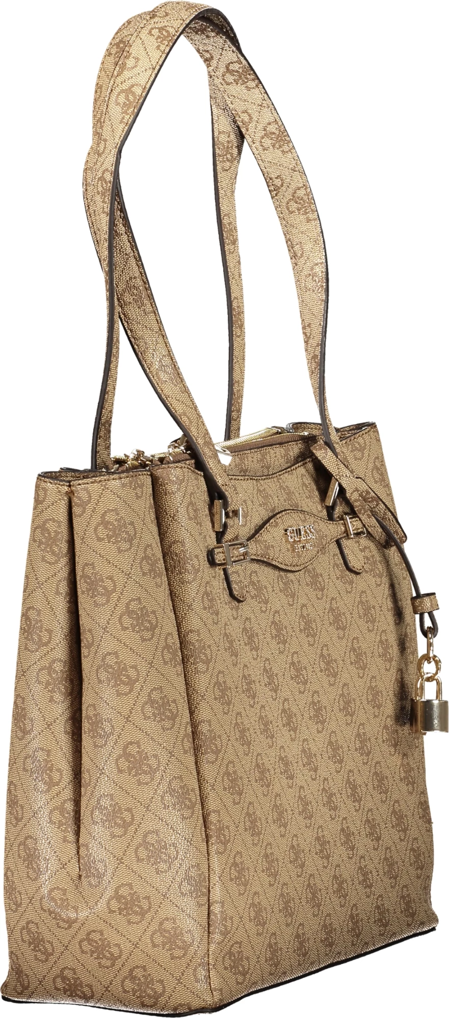 Çantë për femra GUESS JEANS Katya, bezhe