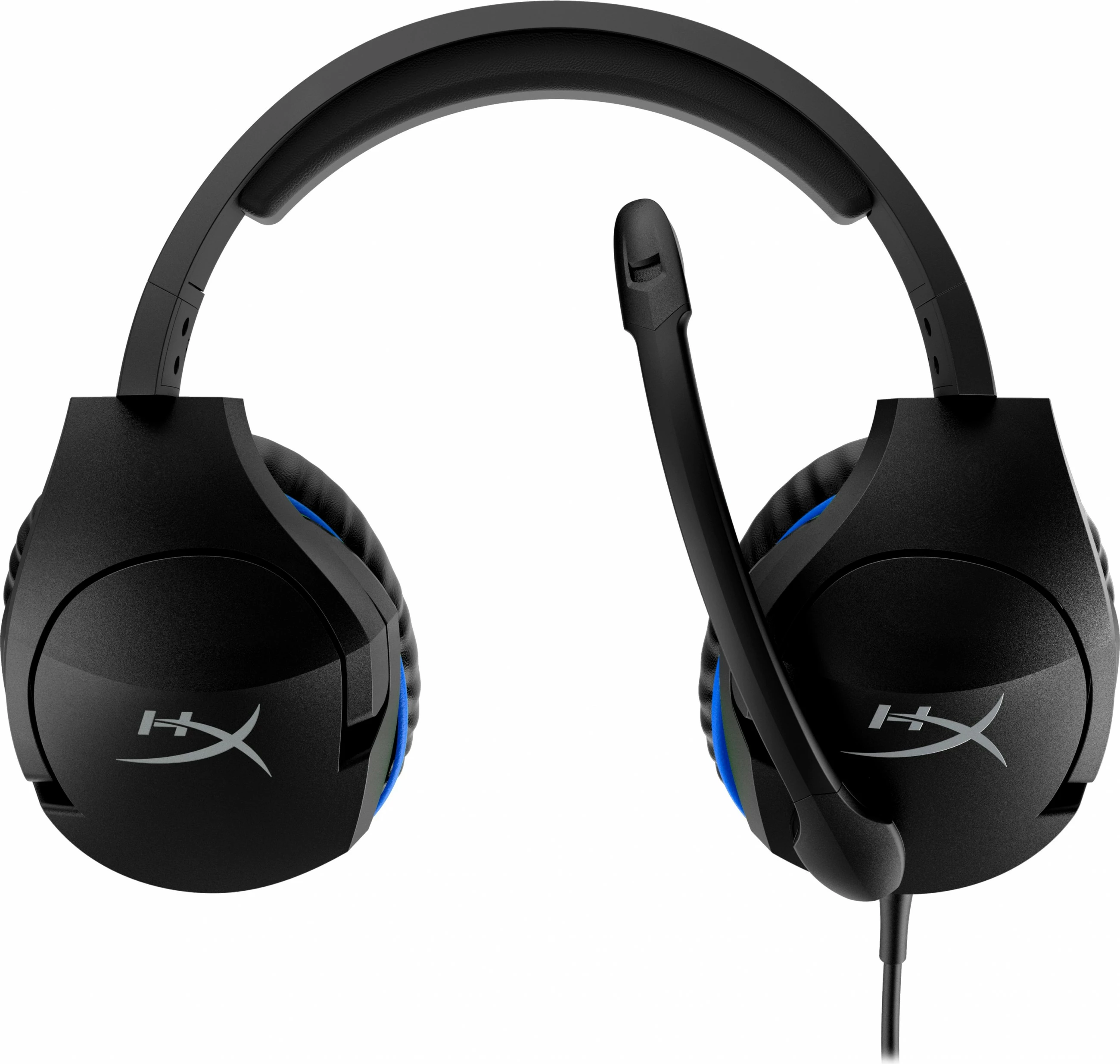 Kufje gaming HyperX Cloud Stinger, PS5 PS4, me tela, 3.5mm, e zezë/blu