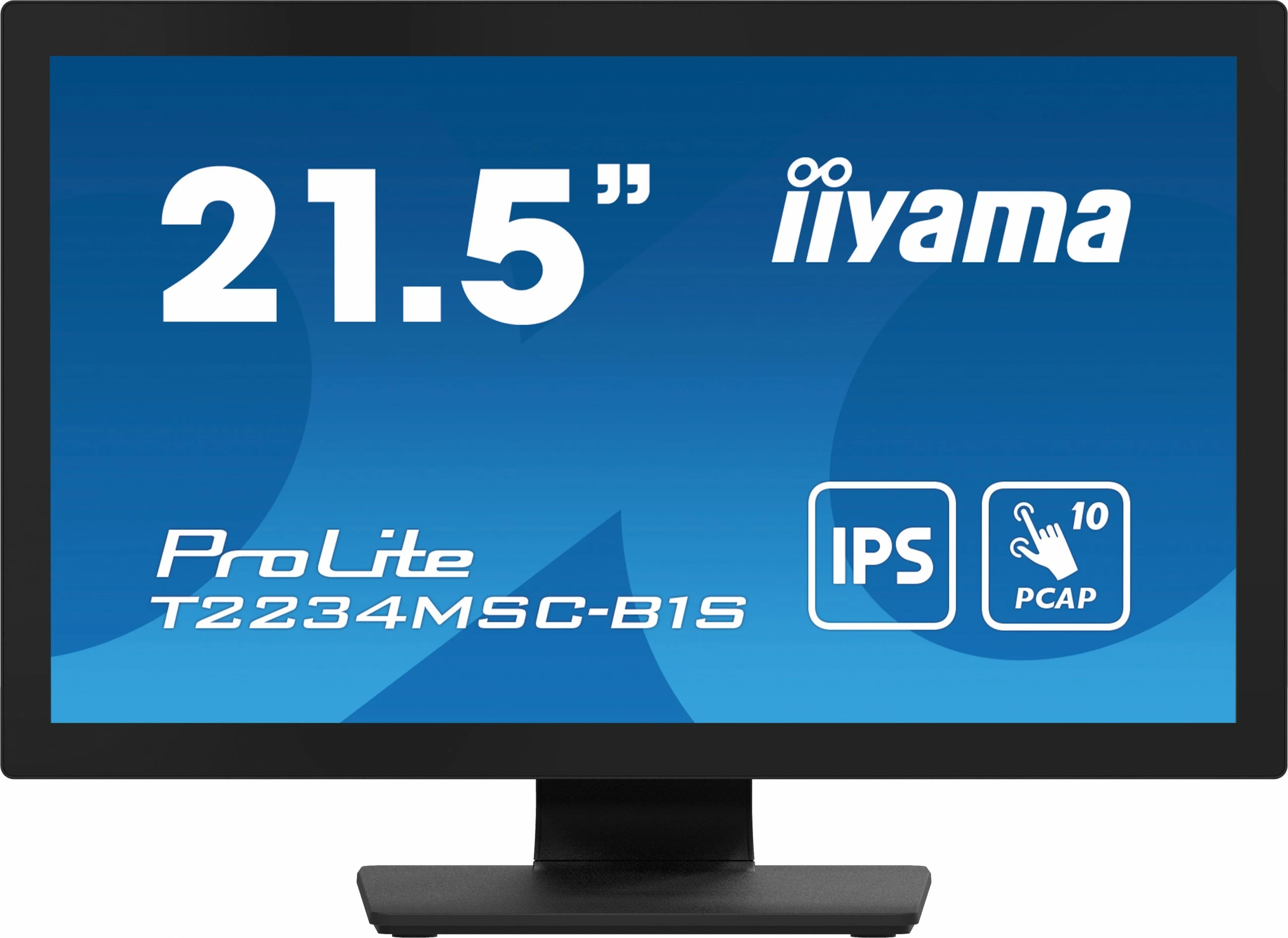 Monitor iiyama ProLite T2234MSC-B1S, 21.5", Full HD, Touchscreen, i zi